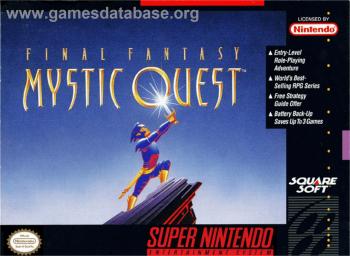 Cover Final Fantasy - Mystic Quest for Super Nintendo